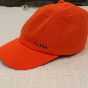Filson Vibrant Orange Cap